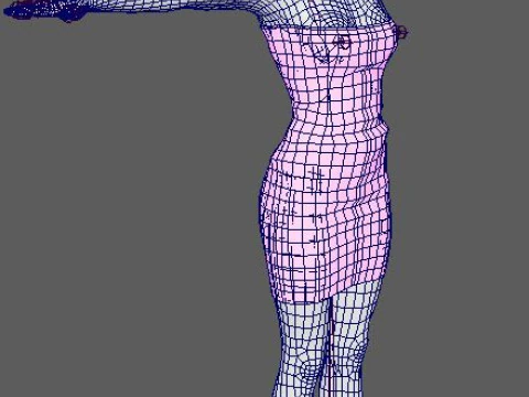 Georgina Rodriguez Character 3D Model