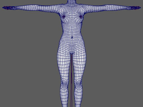Georgina Rodriguez Character 3D-Modell