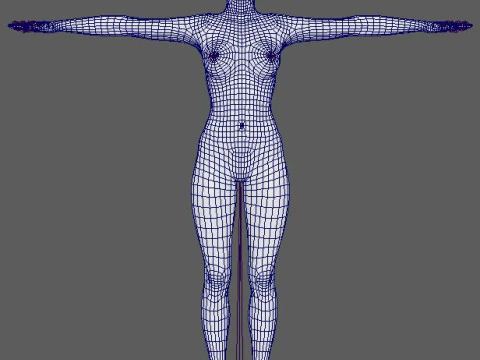 Georgina Rodriguez Character 3D Model