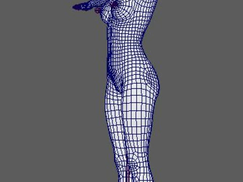 Georgina Rodriguez Character 3D Model