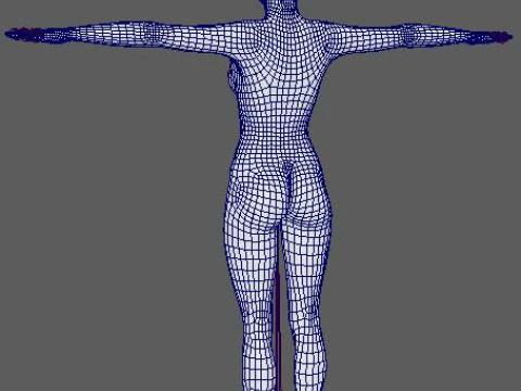 Georgina Rodriguez Character 3D Model