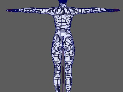 Georgina Rodriguez Character 3D Model