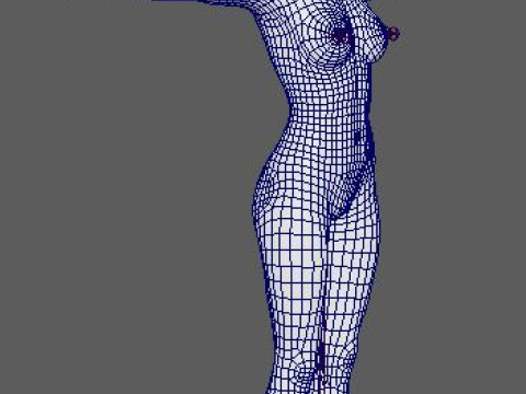 Georgina Rodriguez Character 3D-Modell