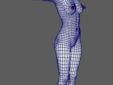 Georgina Rodriguez Character 3D Model
