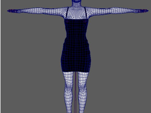 Amy Adams Character Model 3D