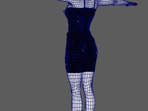 Amy Adams Character Model 3D