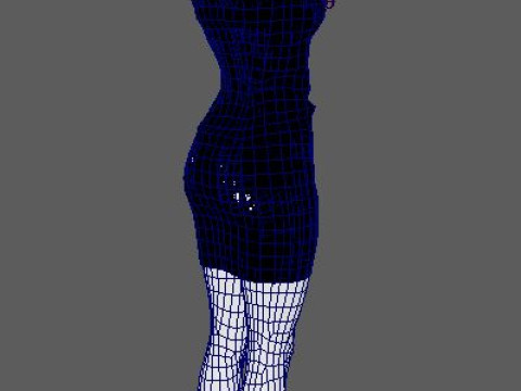 Amy Adams Character Model 3D