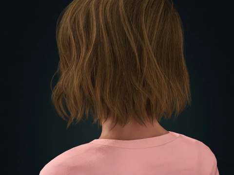 Zendaya Character 3D Model
