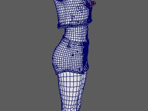Zendaya Character Modello 3D