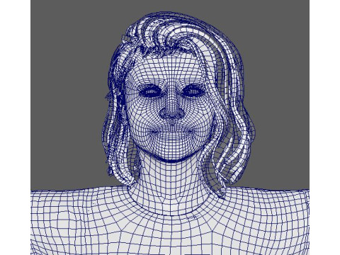 Zendaya Character Modello 3D