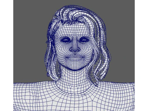 Zendaya Character 3D Model