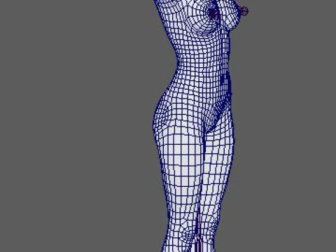 Zendaya Character 3D Model