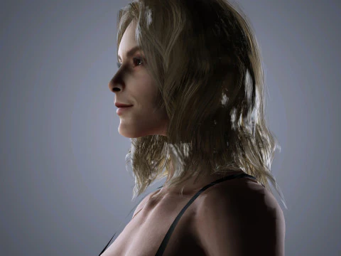 Cara Delevingne Character 3D Model