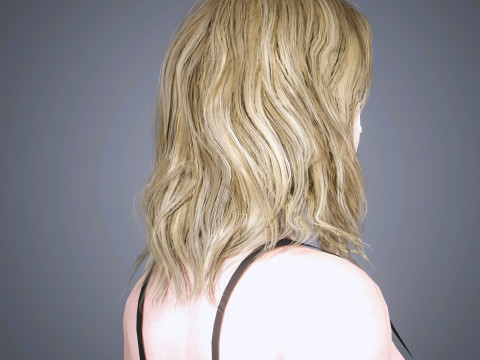 Cara Delevingne Character 3D Model