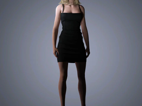 Cara Delevingne Character 3D Model