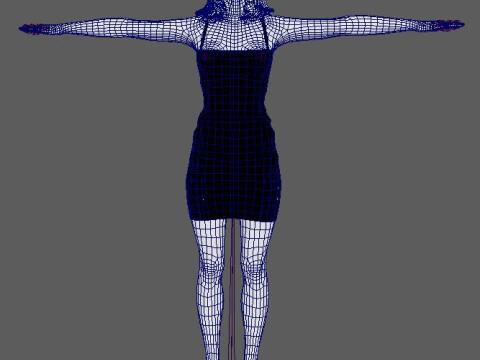 Cara Delevingne Character 3D Model