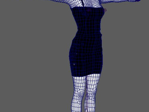 Cara Delevingne Character 3D Model