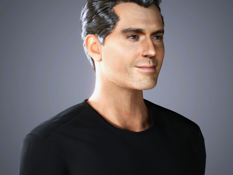 Henry Cavill Character Modelo 3D