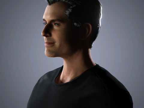 Henry Cavill Character Modelo 3D