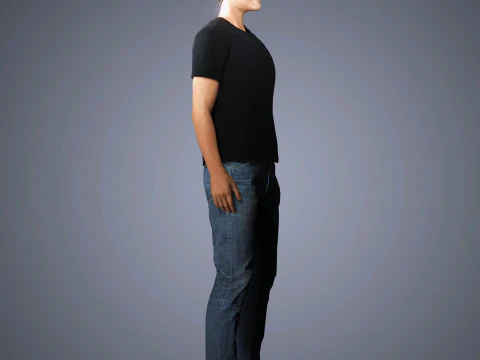 Henry Cavill Character 3D Model