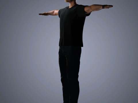 Henry Cavill Character Modelo 3D