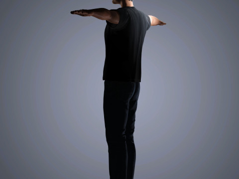Henry Cavill Character Modelo 3D