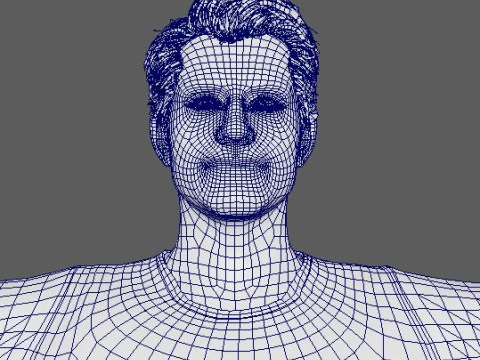 Henry Cavill Character 3D Model