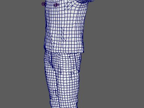 Henry Cavill Character Modelo 3D