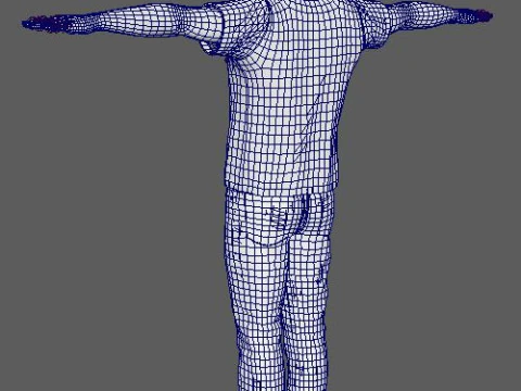 Henry Cavill Character 3D Model