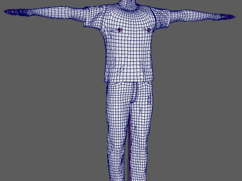 Henry Cavill Character Modelo 3D