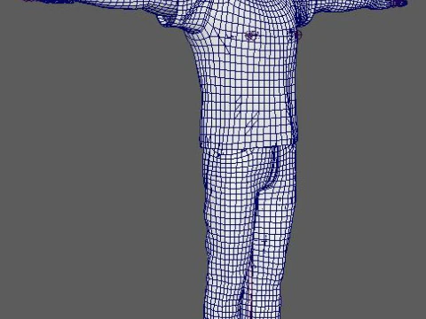 Henry Cavill Character 3D Model