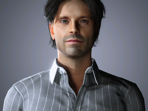 Sebastian Stan Character 3D Модель
