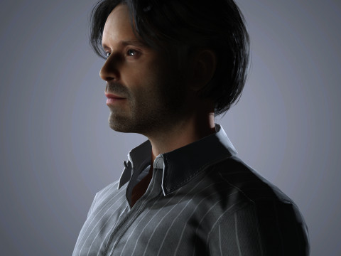Sebastian Stan Character 3D Модель