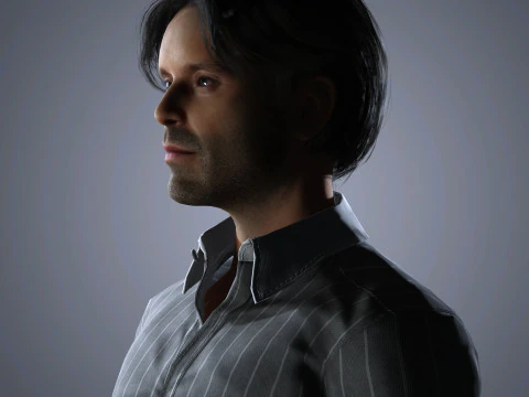 Sebastian Stan Character 3D Model
