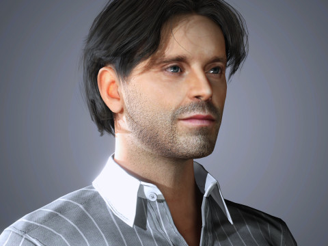 Sebastian Stan Character 3D Модель