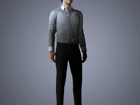 Sebastian Stan Character 3D Model