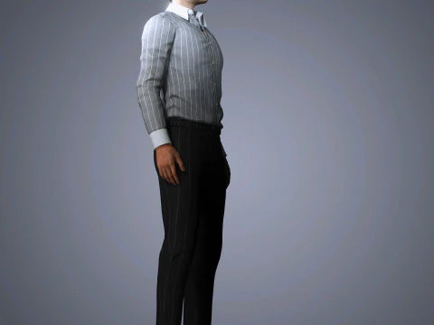 Sebastian Stan Character 3D Model