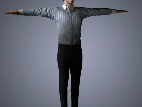 Sebastian Stan Character 3D Модель
