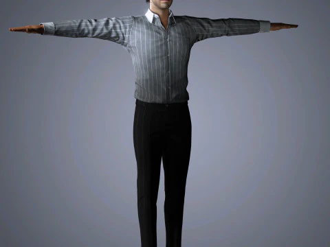 Sebastian Stan Character 3D Model