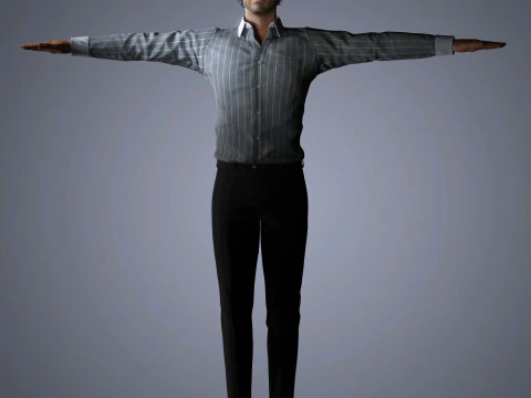 Sebastian Stan Character 3D Model