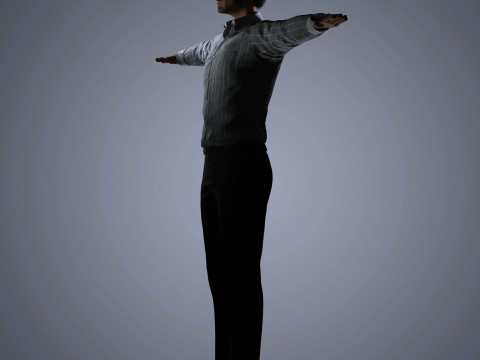 Sebastian Stan Character 3D Модель