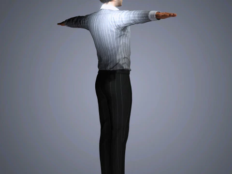 Sebastian Stan Character 3D Model
