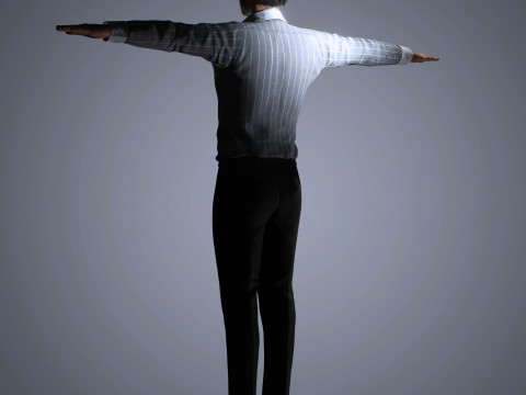 Sebastian Stan Character 3D Модель