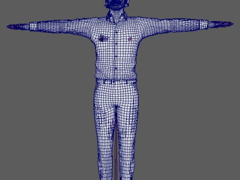 Sebastian Stan Character 3D Model