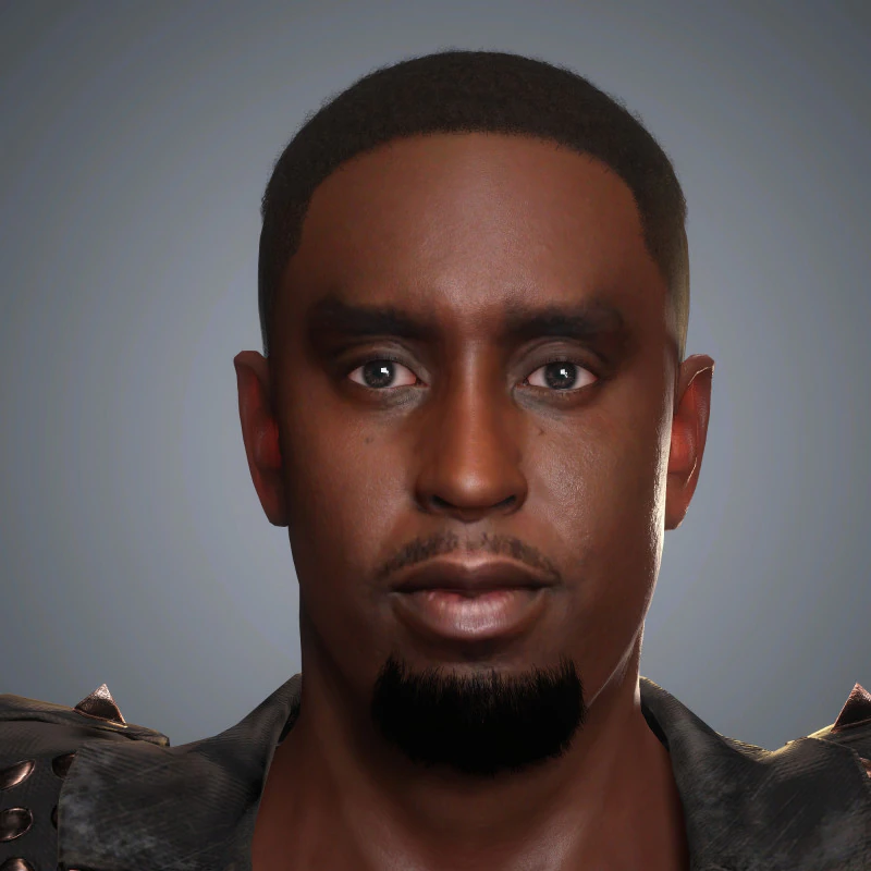 Personagem Diddy Modelo 3D .c4d .max .obj .3ds .fbx .stl .blend 
