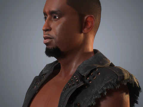 Diddy Character 3D Model