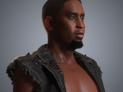 Diddy Character 3D Model
