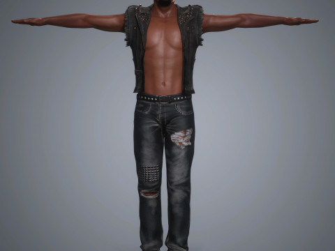 Diddy Character 3D Model