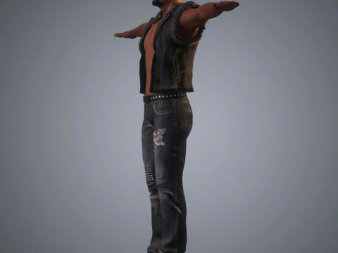 Diddy Character 3D Model