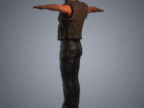 Diddy Character 3D Model